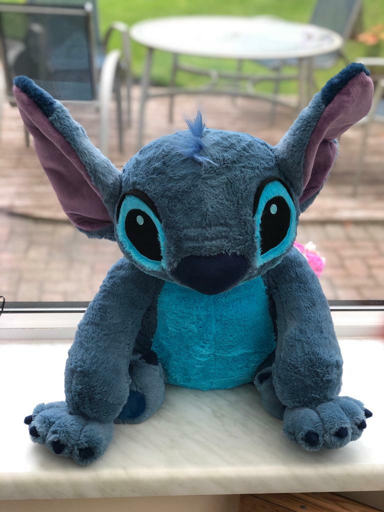 stitch large soft toy